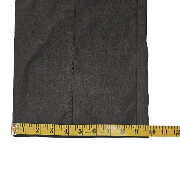 SIMON CHANG Grey Straight Leg Trouser Size 18P - Picture 8 of 10